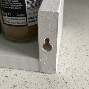 Handmade Wooden Spice / Condiments Rack for Kitchen